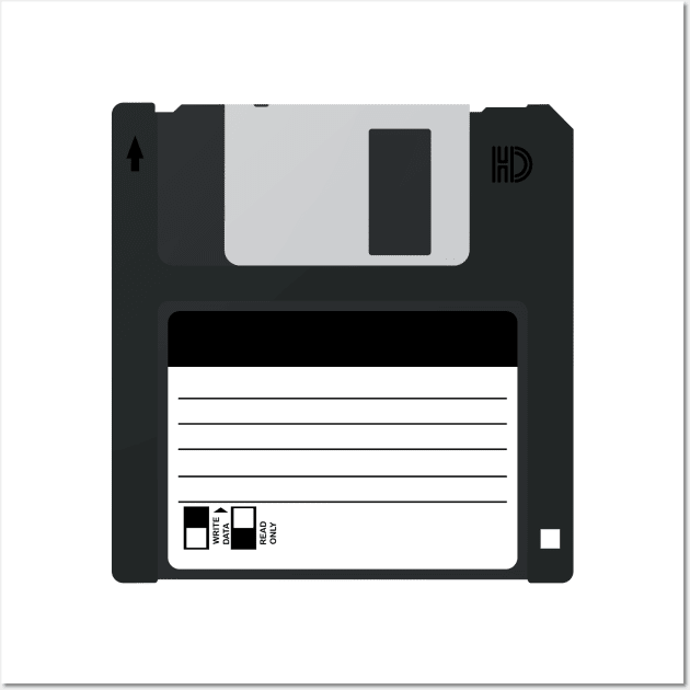 Floppy Disk Wall Art by rheyes